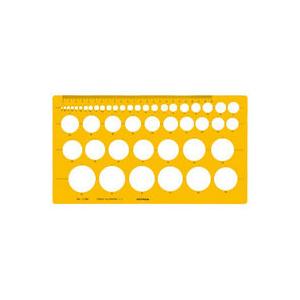 ウチダ テンプレート No.115M 円定規 インキエッジ付 1-843-0115 2mvetro マービー（marvy） UCHIDA ウチダ テンプレート No.115M 円定規 1-843