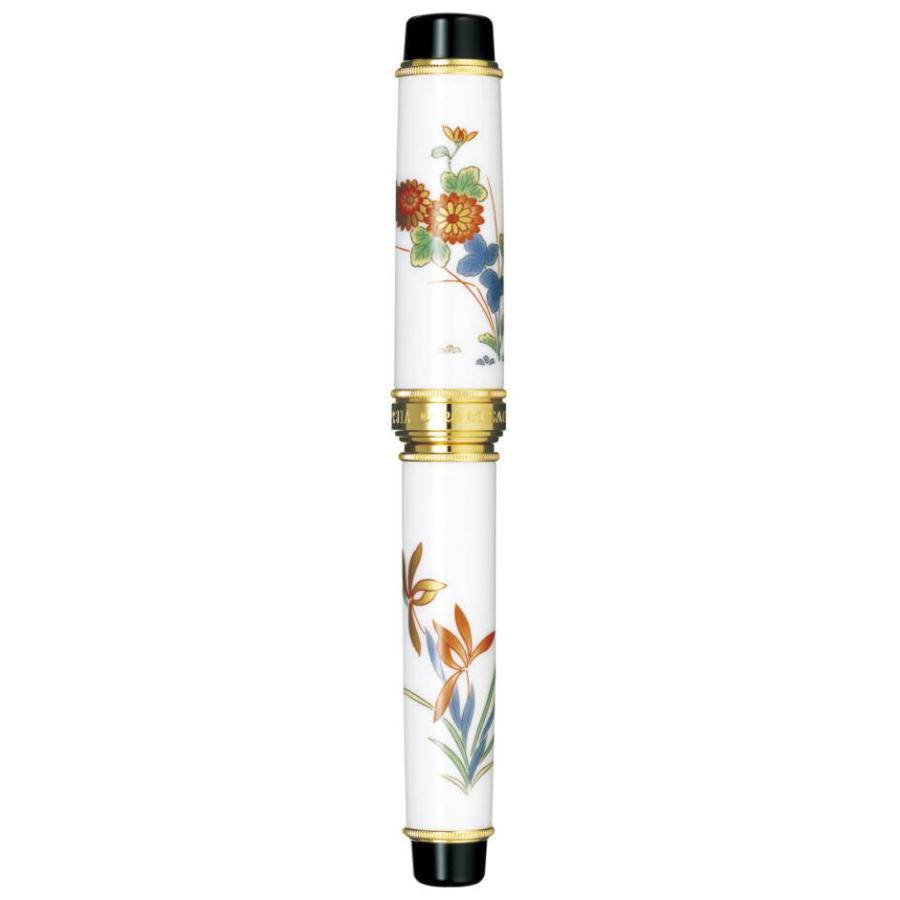 セーラー万年筆 有田焼万年筆 古伊万里蘭菊 こいまりらんぎく 香蘭社製  