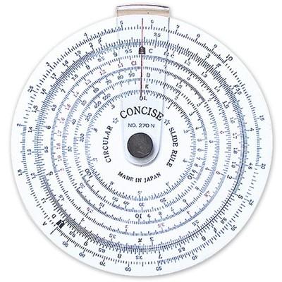 コンサイス 定規 円形計算尺 No 270n おしゃれ