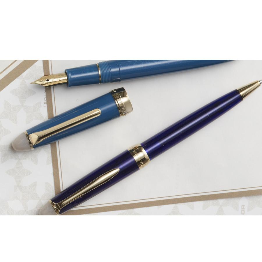 SHIKIORI セーラー万年筆 四季織 月夜の水面 万年筆 夜桜 細字 F 11