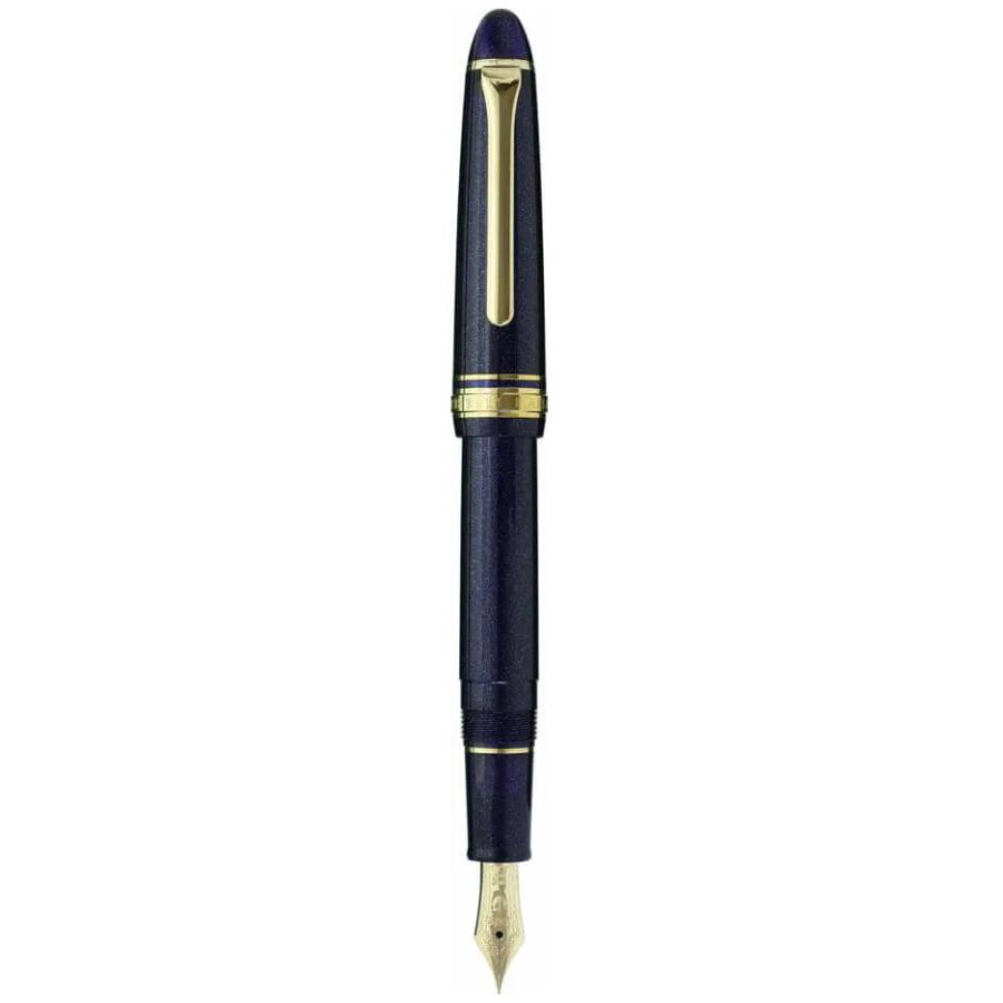 文房具・事務用品 プロフィットライト シャイニングブルー MF 中細 14K