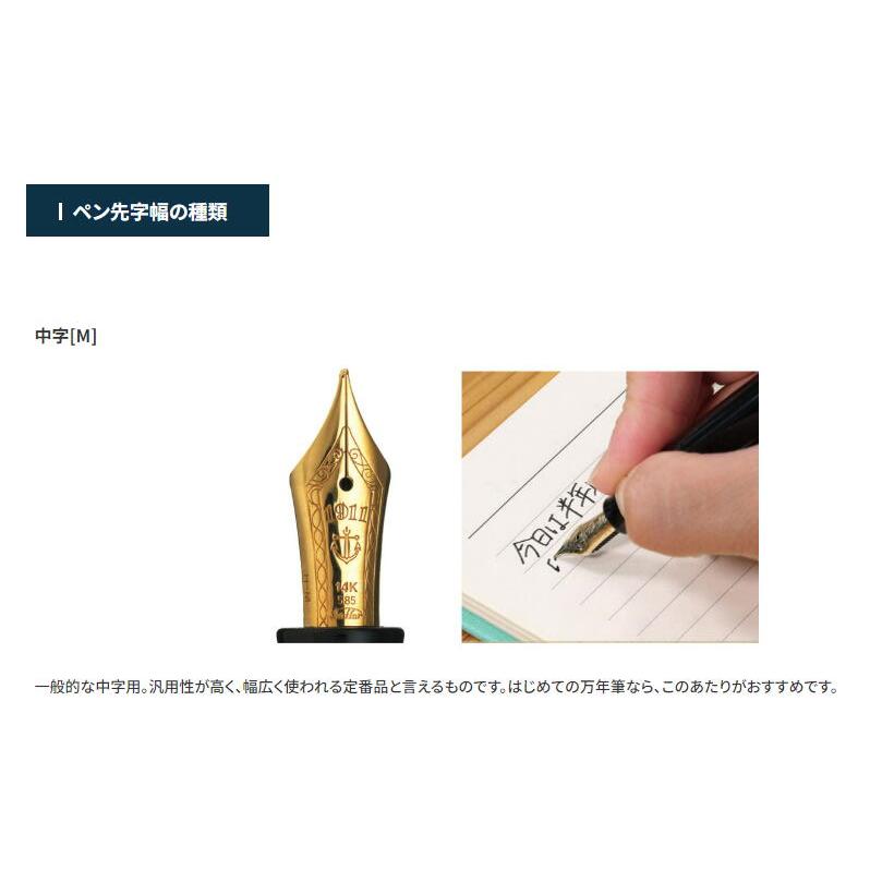 プロフィット セーラー万年筆 プロフィット21 万年筆 ブラック 中字 M