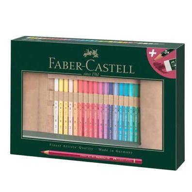 ファーバーカステル ポリクロモス色鉛筆 ペンシルロール 30色セット