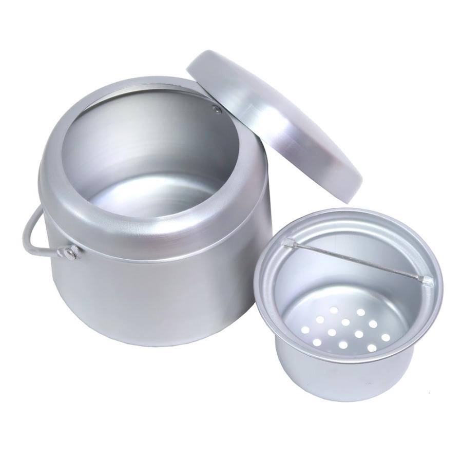 ホルベイン 筆洗器 No.S-2 大 アルミ製 112222 : Office WOW！ - 通販