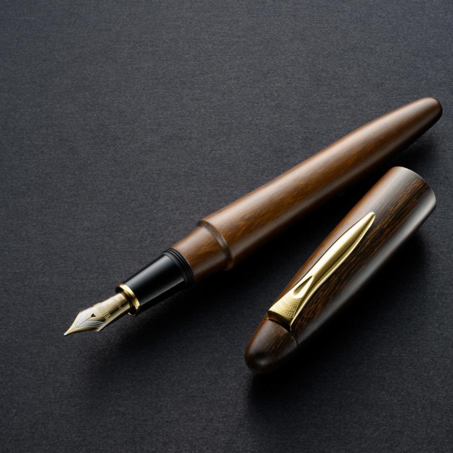 ★新品★プラチナ 万年筆　出雲　鉄刀木（マット）　万年筆　ペン先M PLATINUM プラチナ万年筆 万年筆 出雲 鉄刀木 マット PIZ-50000T-20