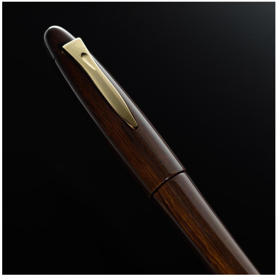 PLATINUM Century 万年筆 木製 プラチナ万年筆 【取寄せ品】 PLATINUM 出雲シリーズ 鉄刀木 マット