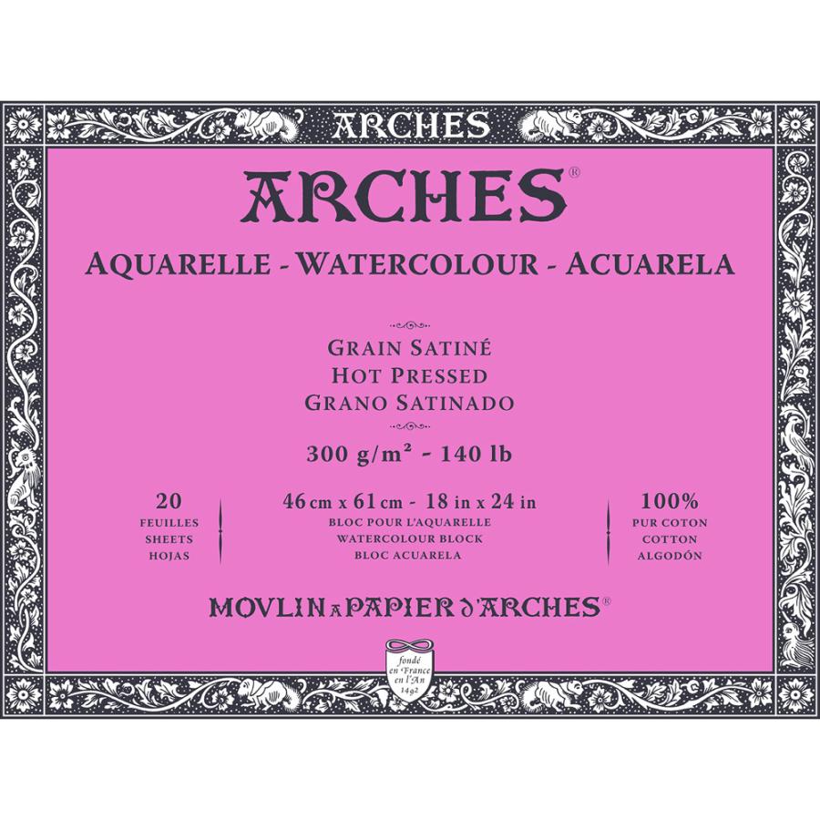 maruman（マルマン） アルシュ水彩紙 ブロック 300g 極細 460×610mm