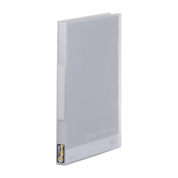 シンプリーズ キングジム クリアーファイル 透明 A4S 80枚収容 40