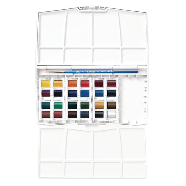 ウィンザーニュートン ウォーターカラーズ　セット ウィンザー&ニュートン（WINSOR&NEWTON） W&N コットマン ウォーター