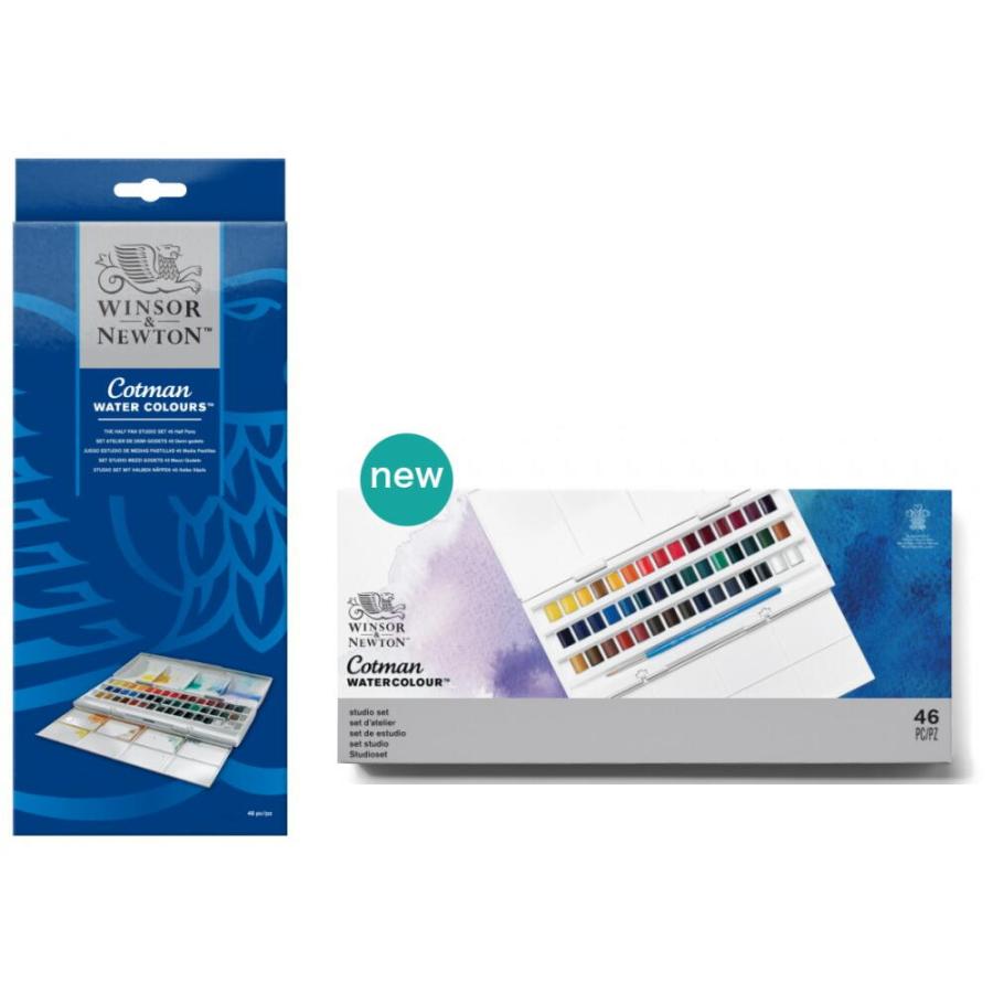 ウィンザーニュートン ウォーターカラーズ　セット ウィンザー&ニュートン（WINSOR&NEWTON） W&N コットマン ウォーター