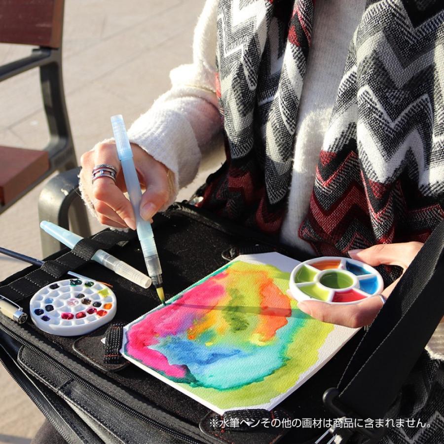 ホルベイン Etchr エッチャー 陶器製 ミニパレット 37仕切り 210165