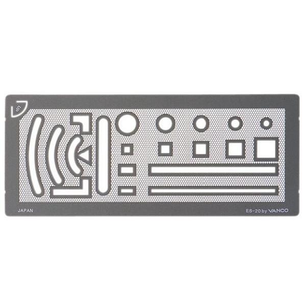 VANCO バンコ ステンレス字消板 ES-20 | 