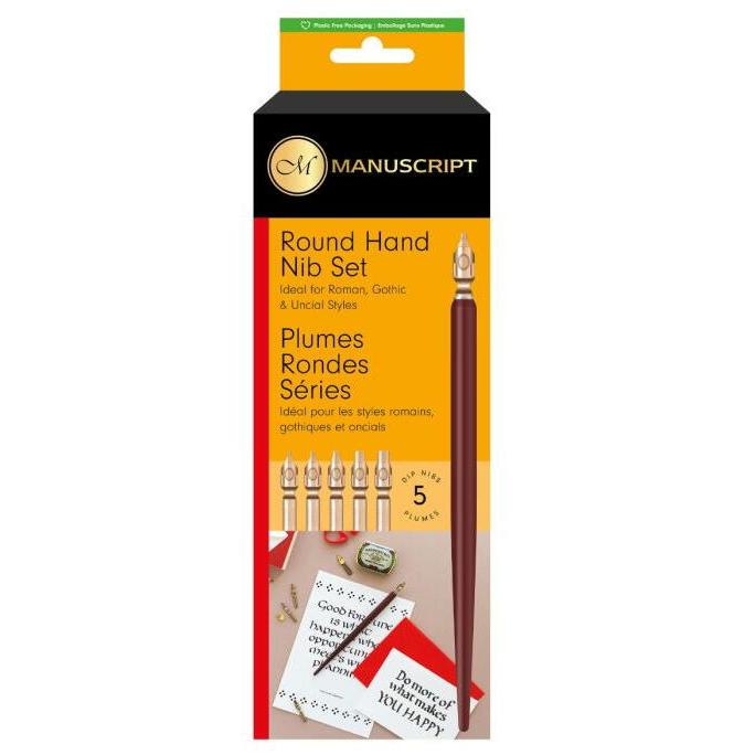 Manuscript マニュスクリプト つけペンカリグラフィー ラウンドハンド5本セット 1 45566 | 