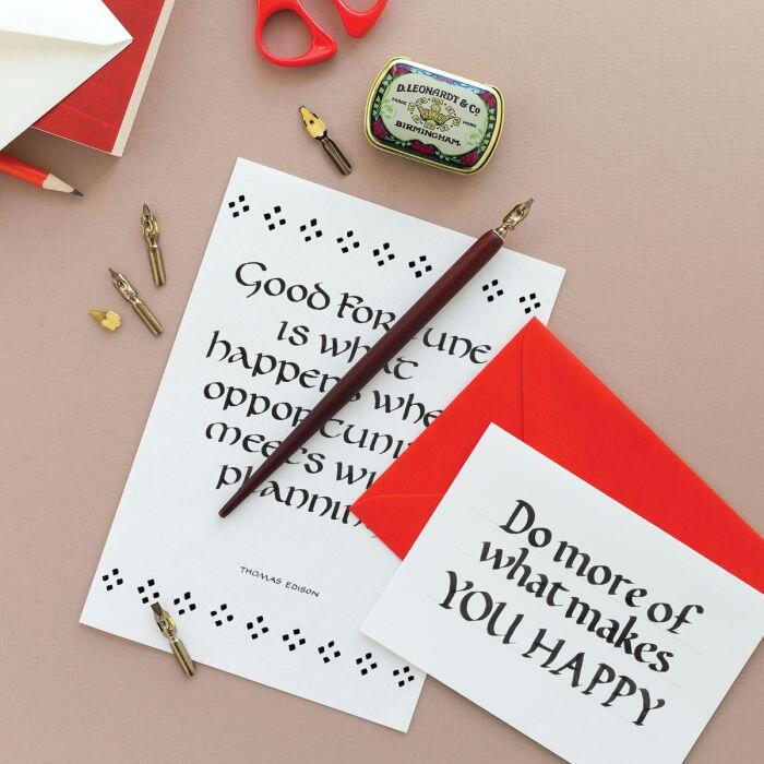 Manuscript マニュスクリプト つけペンカリグラフィー ラウンドハンド5本セット 1 45566 |  | 02