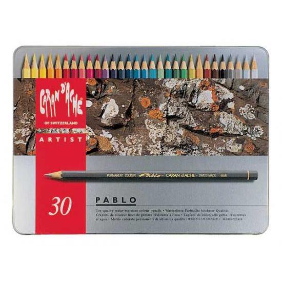 (未使用･未開封品)　カランダッシュ パブロ 30色セット 0666-330 [日本正規品] sdt40b8 CARAN d'ACHE（カランダッシュ） カラン ダッシュ 0666-330 パブロ
