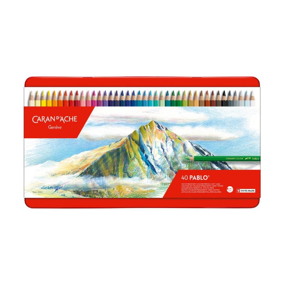 (未使用･未開封品)　カランダッシュ パブロ 40色セット 0666-340 [日本正規品] sdt40b8 カランダッシュ パブロ 色鉛筆 40色セット 0666-340 | ゆめ画材