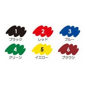 マービー 722-6A [白系布用マーカー 太筆タイプ ファブリックブラシ 6基本色セット] 2mvetro ヨドバシ.com - マービー MARVY 白系布用マーカー 太筆タイプ