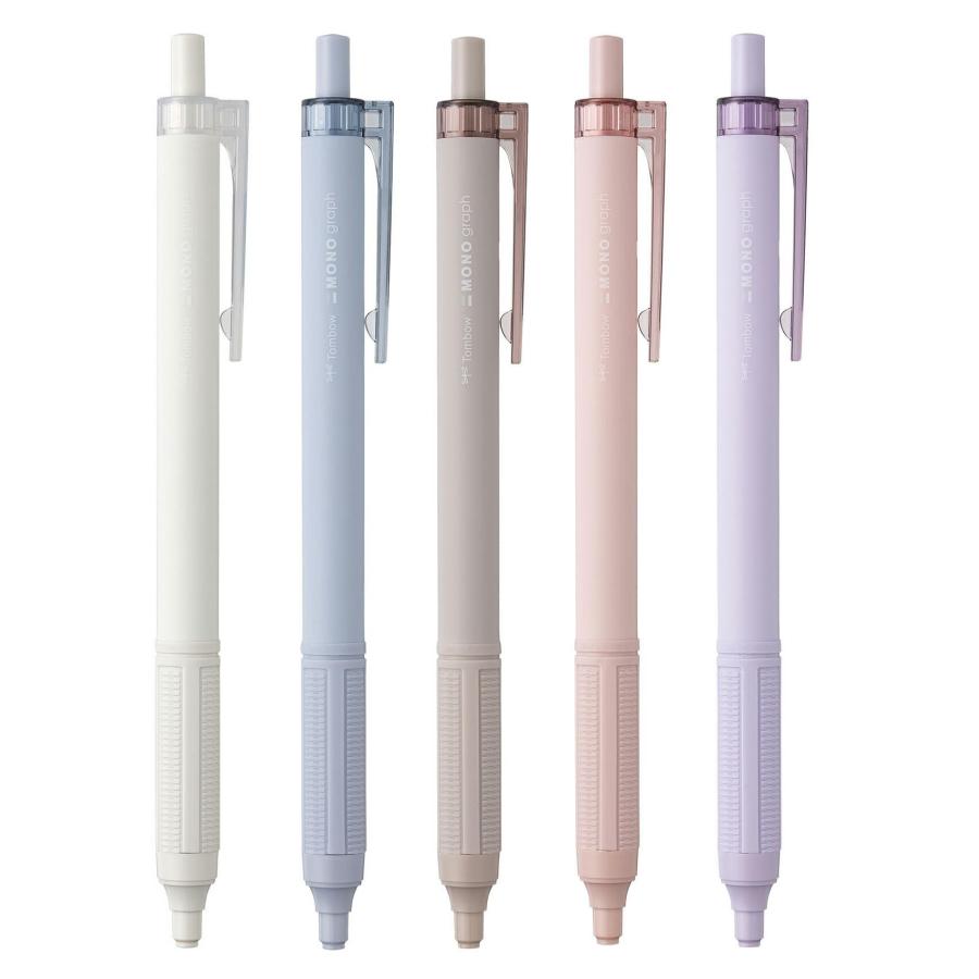 MONO トンボ鉛筆 油性ボールペン モノグラフライト スモーキーカラー