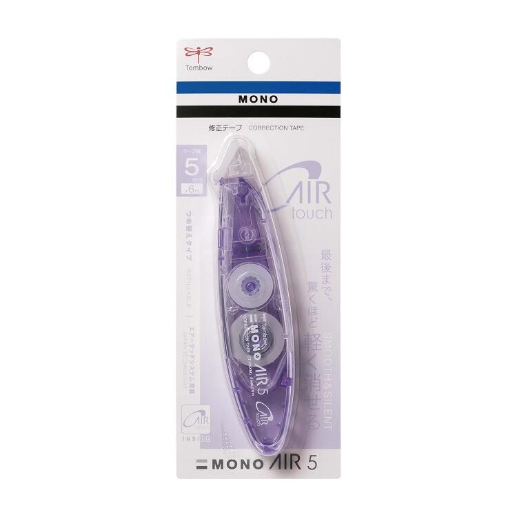ピンク 修正ペン 二重テープ MONO トンボ鉛筆 修正テープ モノエアー ペンタイプ 詰替式 ラベンダー