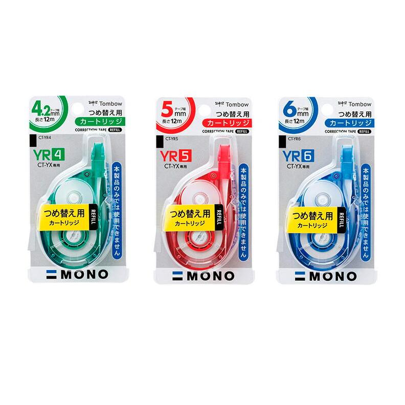 くま　カートリッジY R MONO トンボ鉛筆 修正テープ モノYX用カートリッジ CT-YR : Office WOW