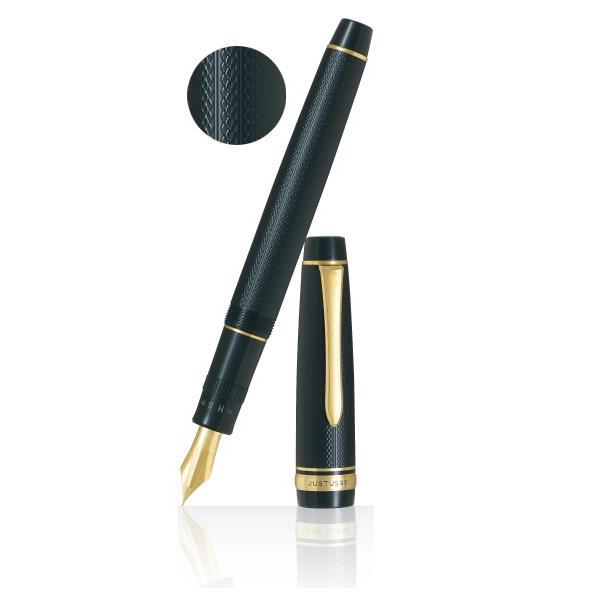 ジャスタス パイロット 万年筆 Justus 95 ネットブラック 中細字 FJ