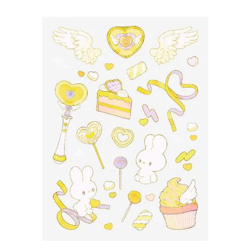 KING JIM（キングジム） デコレーションステッカー ファブラブ favluv