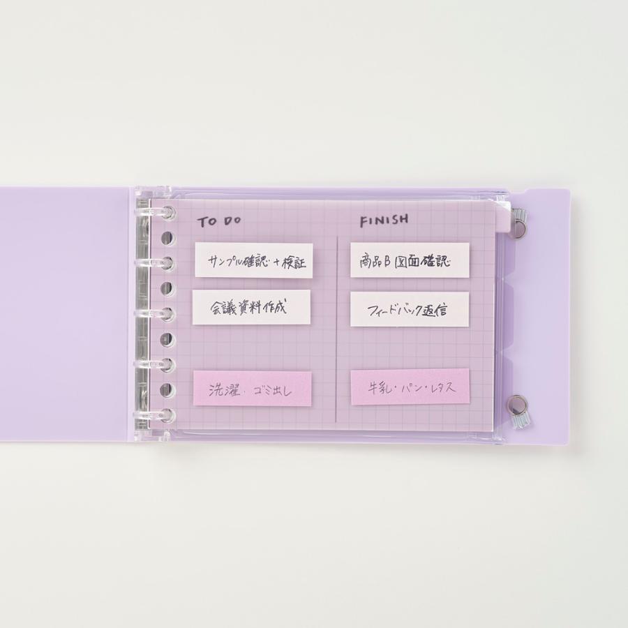 マルマン バインダー イントゥーワンプラス ミニサイズ プラスチックバインダー FM63 | maruman | 07