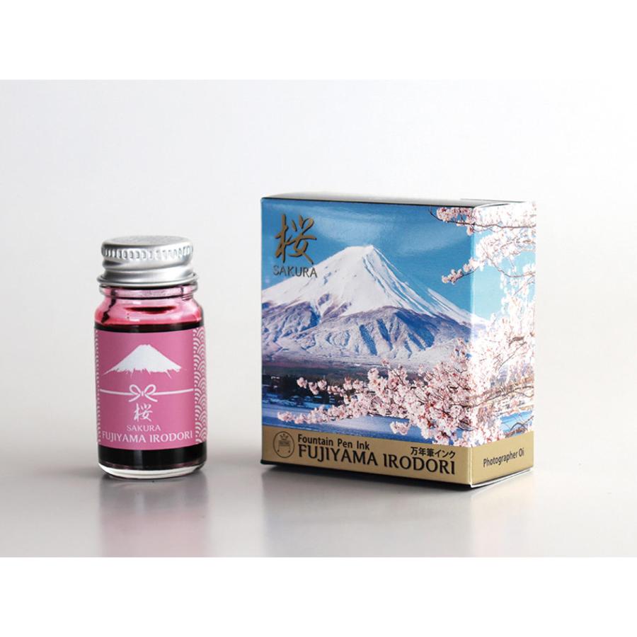 寺西化学 万年筆用インキ ギター FUJIYAMA IRODORI 桜 SAKURA FUJ-12ML