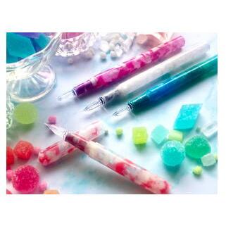 寺西化学 ギター ガラスペン オーロラ ロング キャップ付 ジェリー