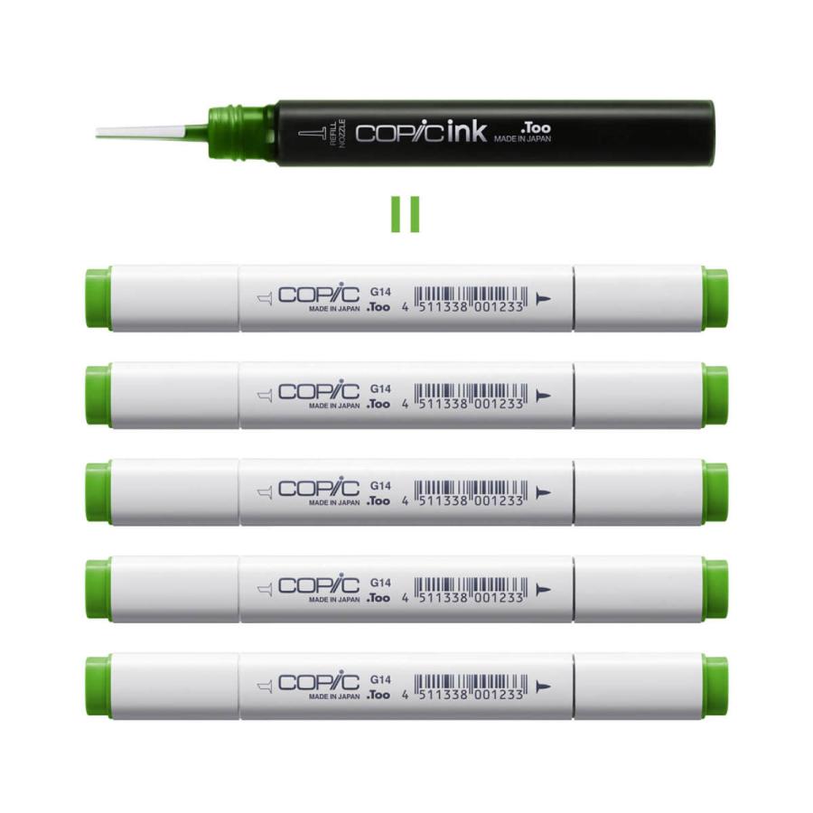 コピック（COPIC） .Too COPIC ink コピックインク 単品 YR : Office