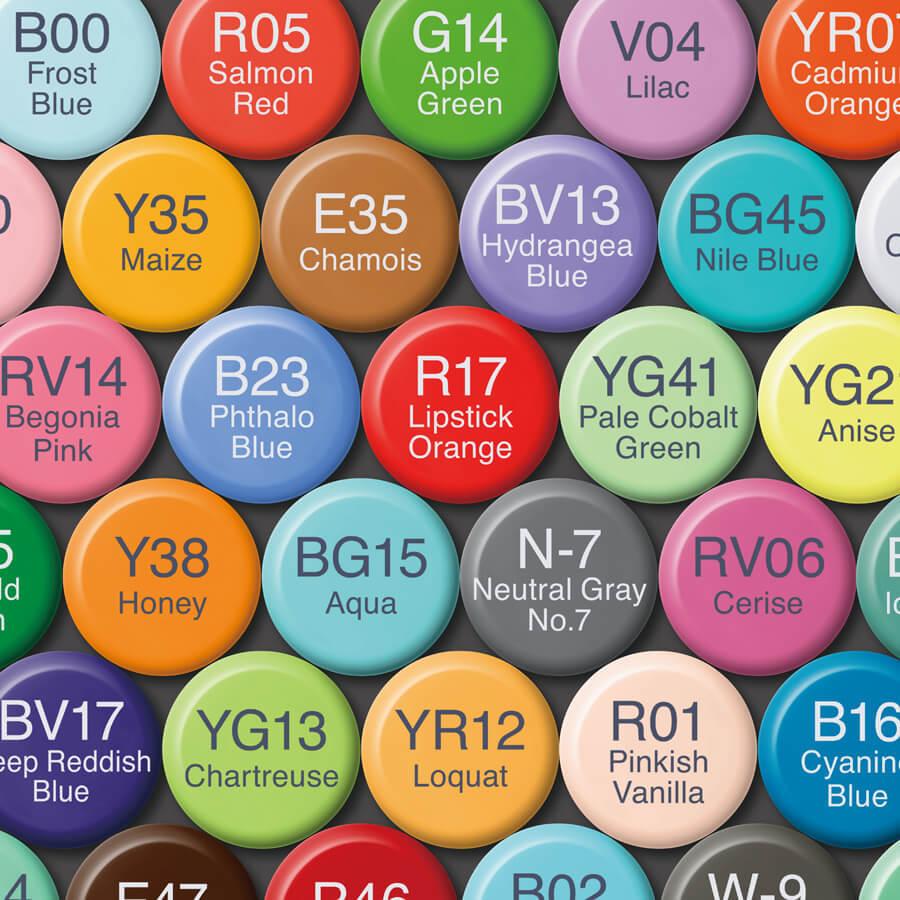 コッピック　VARIOUS INK　中古品16種類 コピック（COPIC） .Too COPIC ink コピックインク 単品 YR : Office