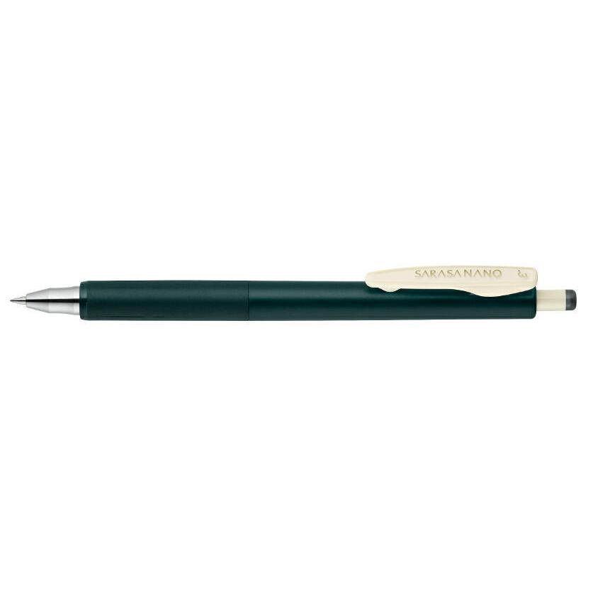 最安価格 ZEBRA ゼブラ サラサナノ 0.3mm 単色 グリーンブラック 10本入 JJH72-VGB ボールペン