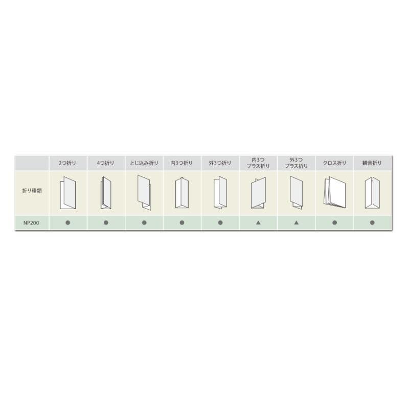 NIPPO 自動紙折り機 A5〜A3対応 NP200 : Office WOW！ - 通販 - Yahoo