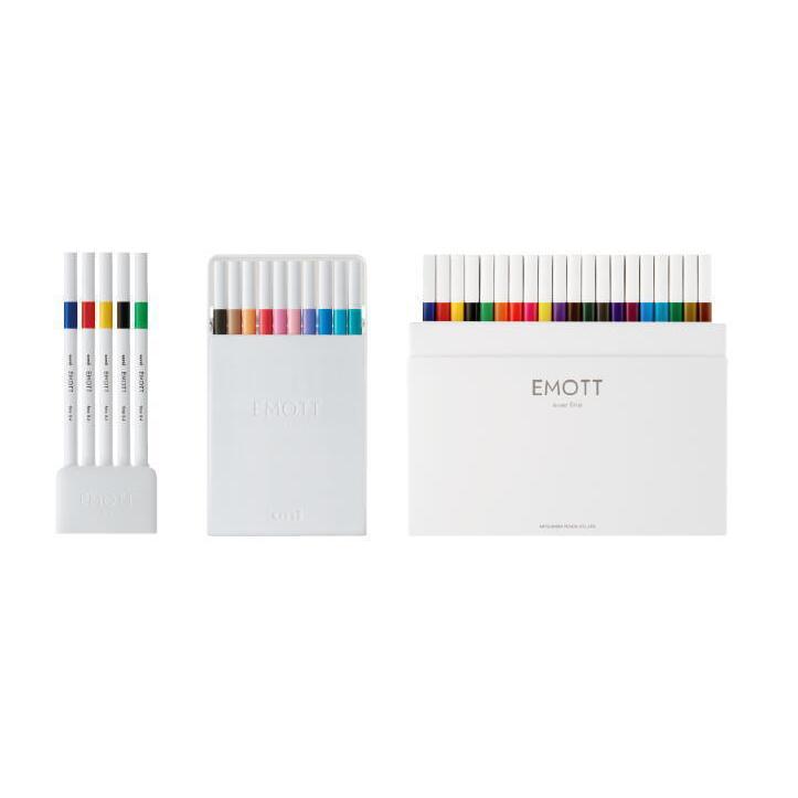 エモット　40色 三菱鉛筆 EMOTT(エモット) 40色 : Art&Craft Lab - 通販 - Yahoo