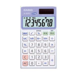 CASIO（カシオ） 電卓8桁 手帳タイプ 抗菌電卓 SL-302CL-N : Office