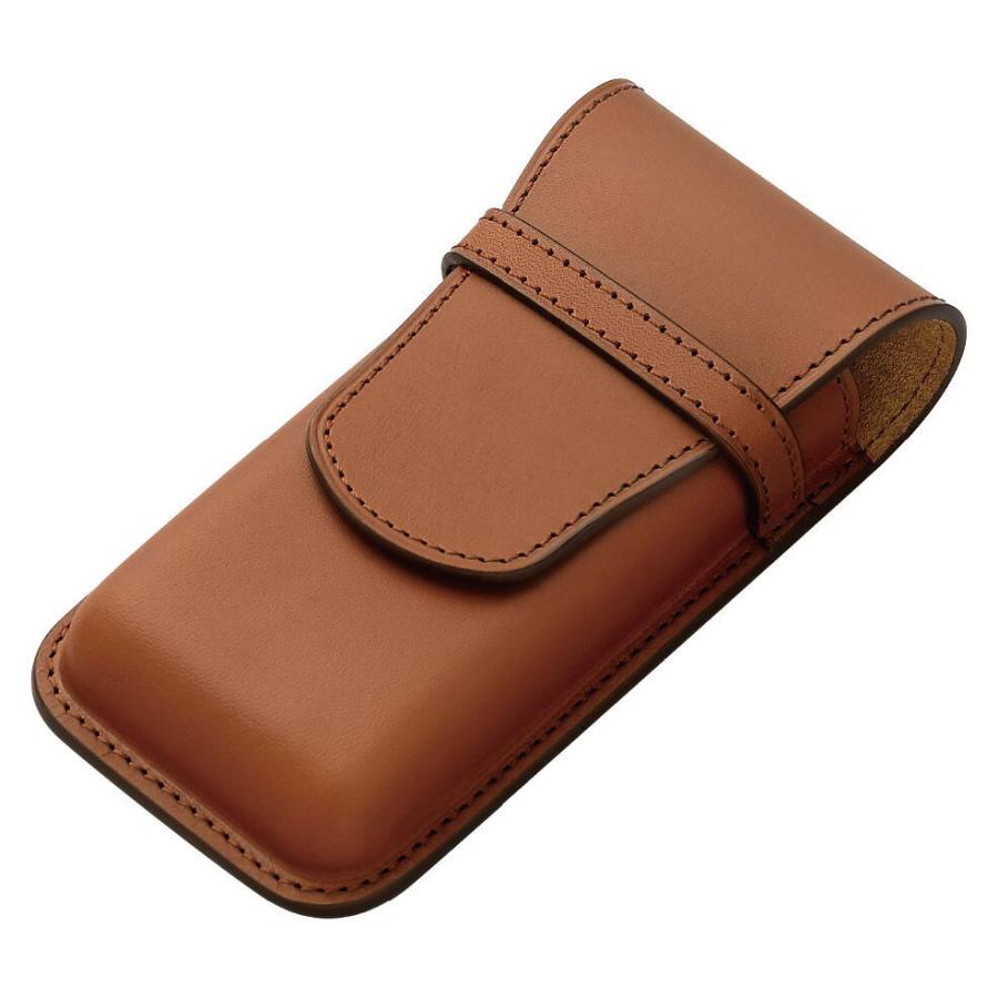 【新品未使用品】 PILOT×SOMESペンシース 3本差 ブラウン PILOT（パイロット） ソメス PILOT×SOMES シース 3本差 ブラウン SLS3