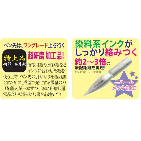 タチカワ ペン先 丸ペンニューム 特上品 2本入 T99N2EX : Office WOW