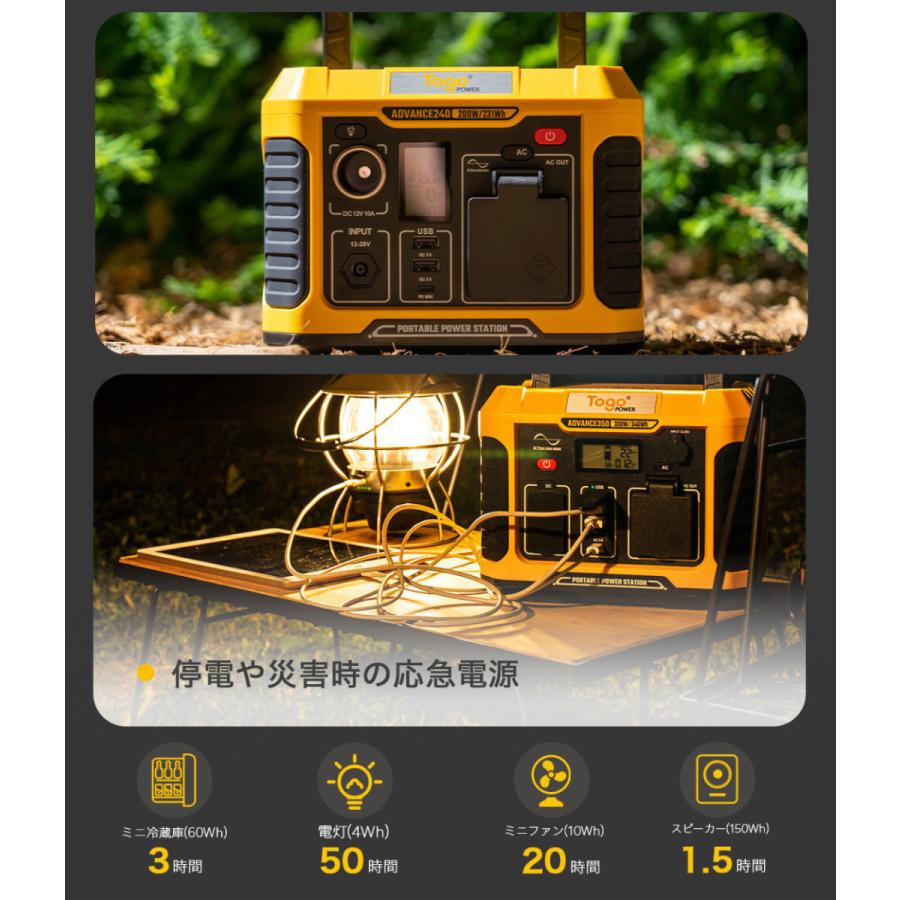 円高還元 ポータブル電源大容量75000mAh 278Whキャンプ 災害 蓄電池