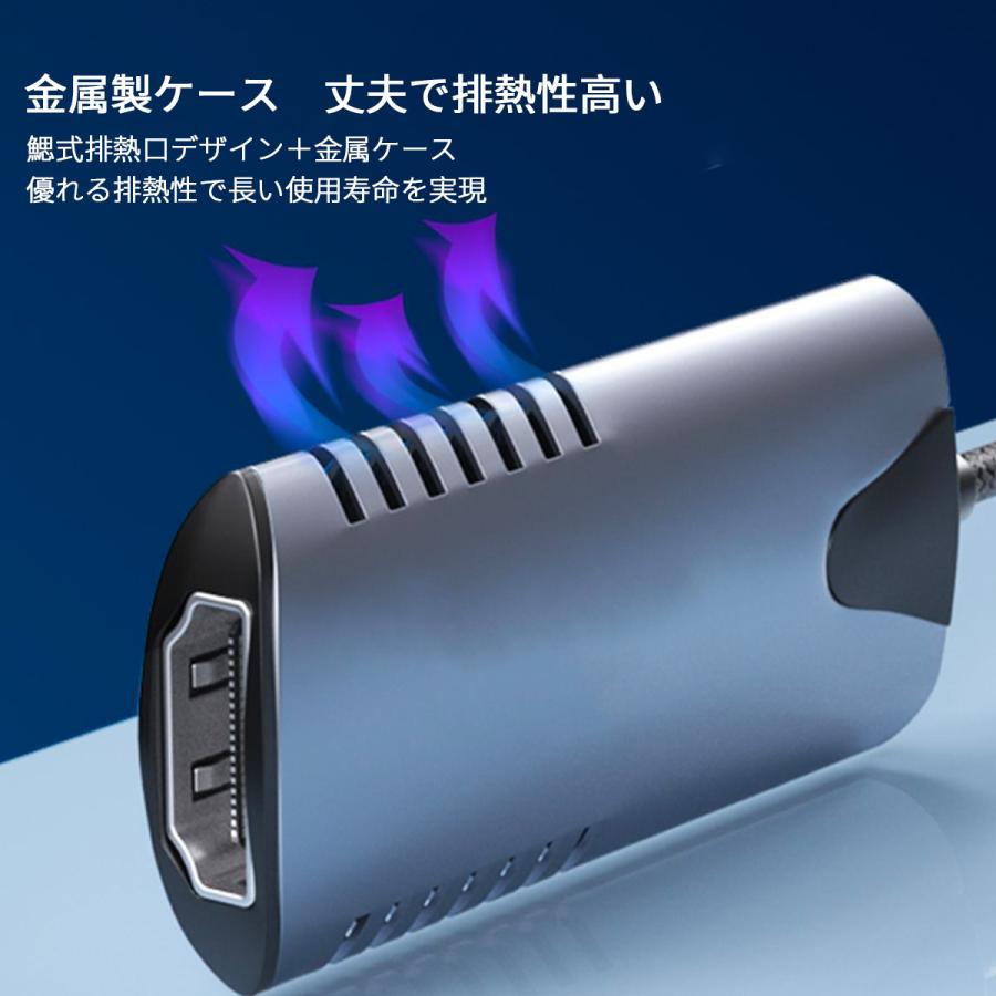 最新型 HDMI キャプチャーボード Switch USB2.0 & Type C (2-in-1