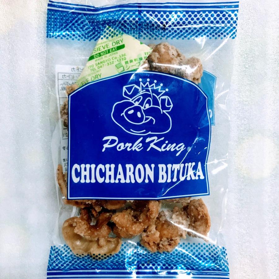 とんぺいくん PORK KING CHICHARON BITUKA 60g 豚の腸揚げスナック : WOWサリサリ