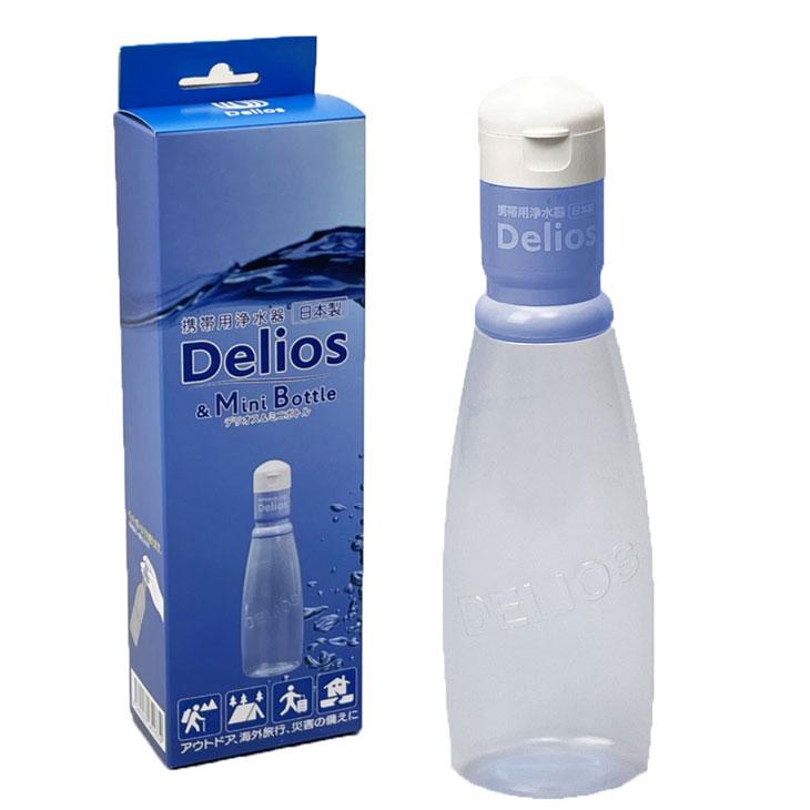 災害時やアウトドア、海外旅行の必需品！ 　ハイスピード簡易浄水器　デリオス＆ミニボトル　(Delios＆MiniBottle SD8S-2） | 