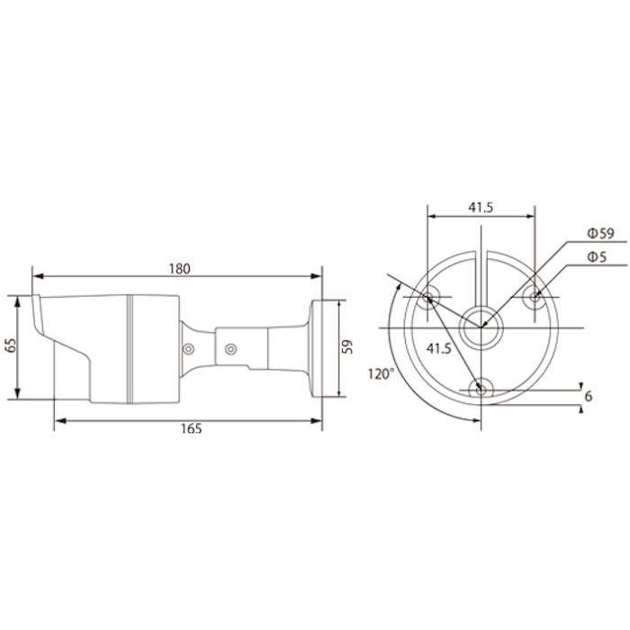 300万画素　PoEネットワークカメラ　IP-FBS01　マザーツール　ONVIF対応　屋外対応 |  | 01