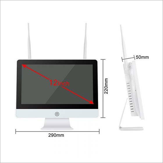 300万画素 リピーター機能付き ワイヤレスカメラ3台セット ITW-K1214EW-3 バレット型/ドーム型組み合わせ自由の画像
