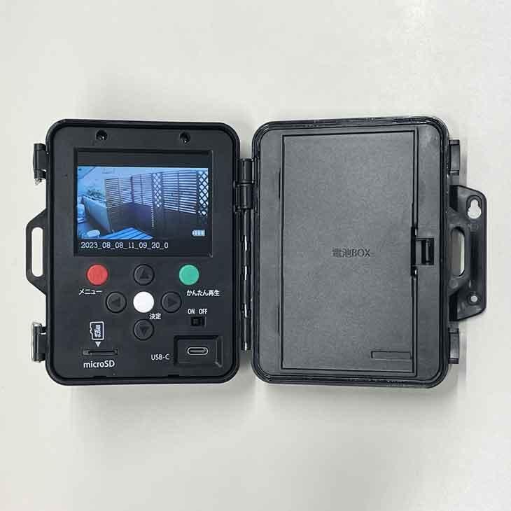 microSDカード録画方式　液晶画面付き防雨型センサーカメラ　SD2500　（sd-2500 リーベックス） |  | 02