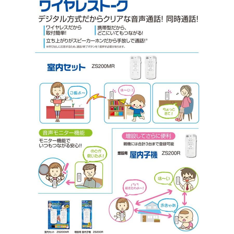 ワイヤレストーク　室内セット　新品未使用 楽天市場】【アウトレット特価】リーベックス ワイヤレストーク