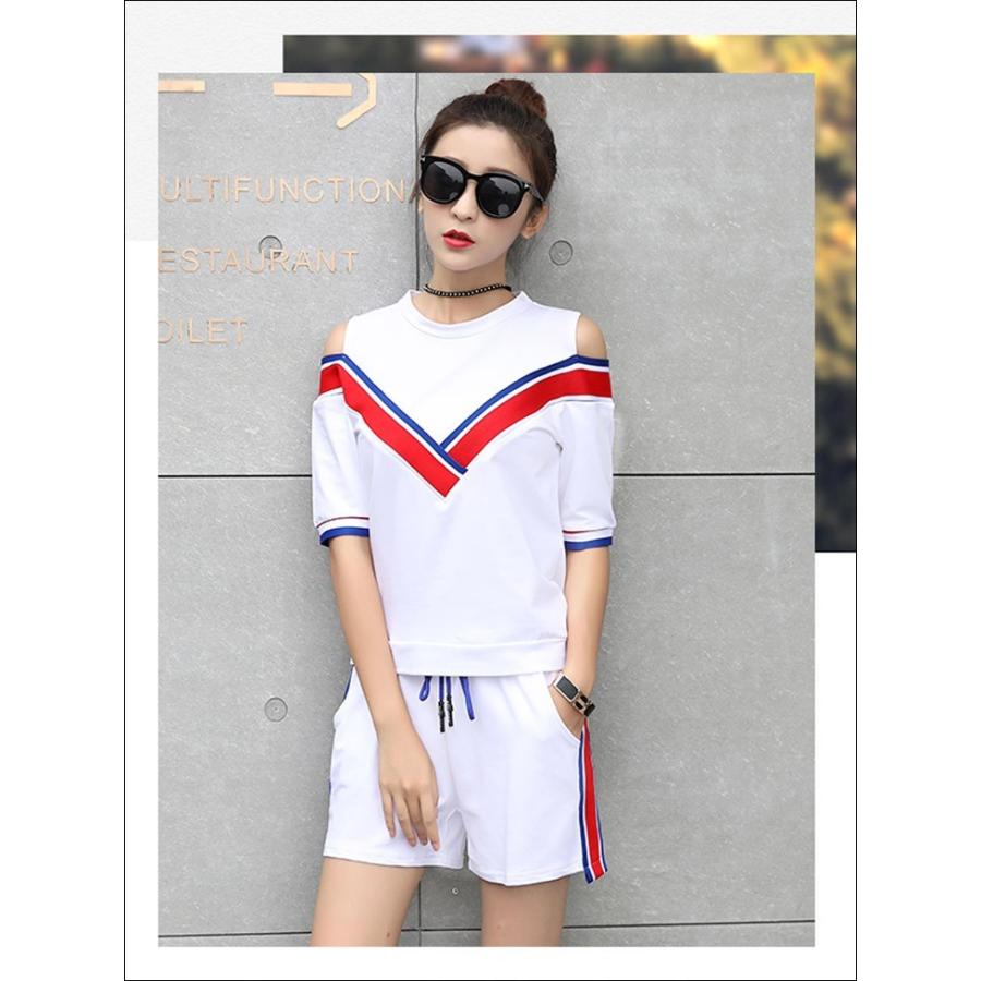 ジャージ上下 スウェット上下 スポーツウェア レディース セットアップ ジャージ おしゃれ 2点セット スウエット 上下セット ルームウェア 部屋着 夏 春 F 1002 F 1002 Woyoj 通販 Yahoo ショッピング