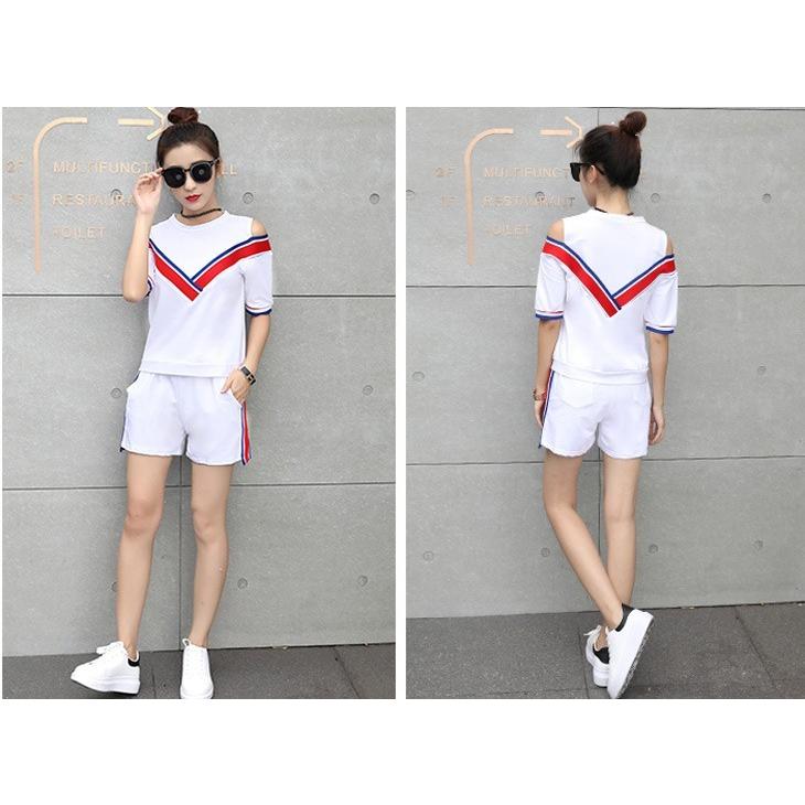 ジャージ上下 スウェット上下 スポーツウェア レディース セットアップ ジャージ おしゃれ 2点セット スウエット 上下セット ルームウェア 部屋着 夏 春 F 1002 F 1002 Woyoj 通販 Yahoo ショッピング