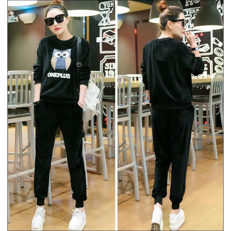 ベロア セットアップ レディース ジャージ上下 スウェット上下 スポーツウェア スエット上下セット ルームウェア 部屋着 パジャマ レディース 秋冬 F-1016 |  | 07