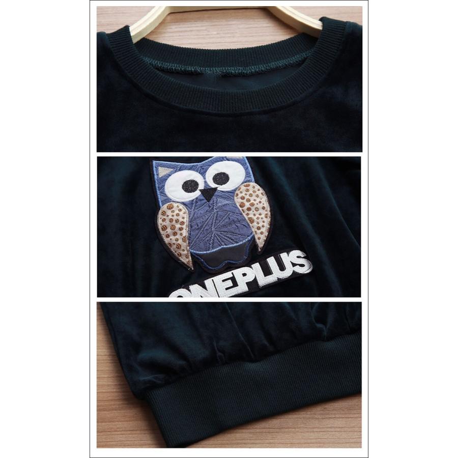 ベロア セットアップ レディース ジャージ上下 スウェット上下 スポーツウェア スエット上下セット ルームウェア 部屋着 パジャマ レディース 秋冬 F-1016 |  | 09