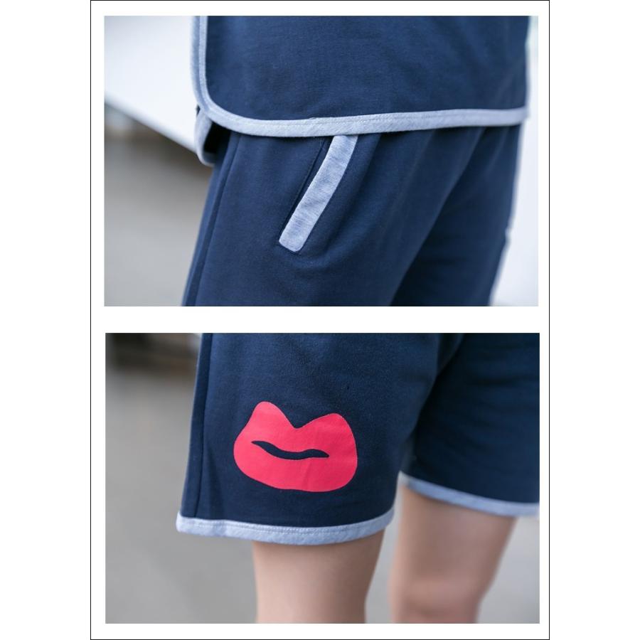 ルームウェア レディース スポーツウェア セットアップ 大きいサイズ ジャージ スウェット 上下セット 半袖 春夏 2点セット おしやれ 部屋着 F-763 |  | 16